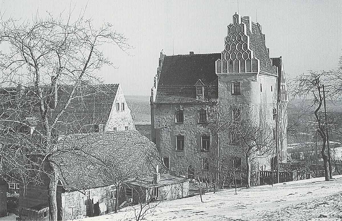 Schloss Heynitz, alte Aufnahme