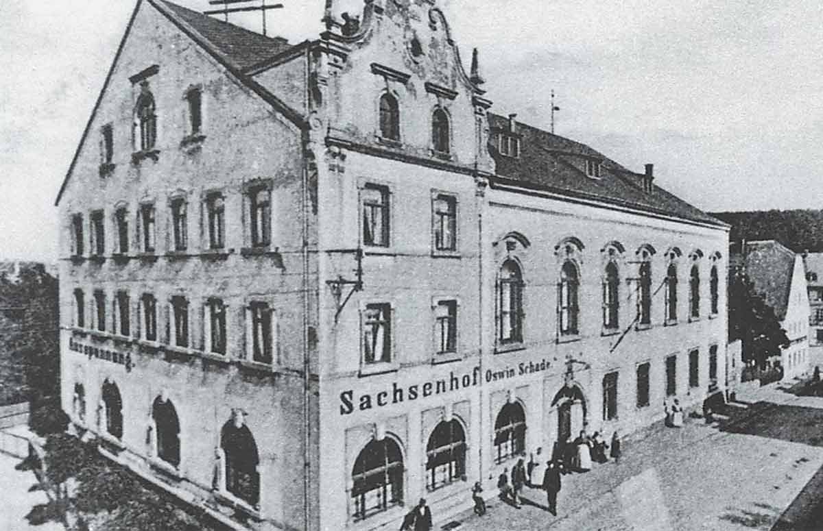 Sachsenhof, Nossen, Aufnahme 1903