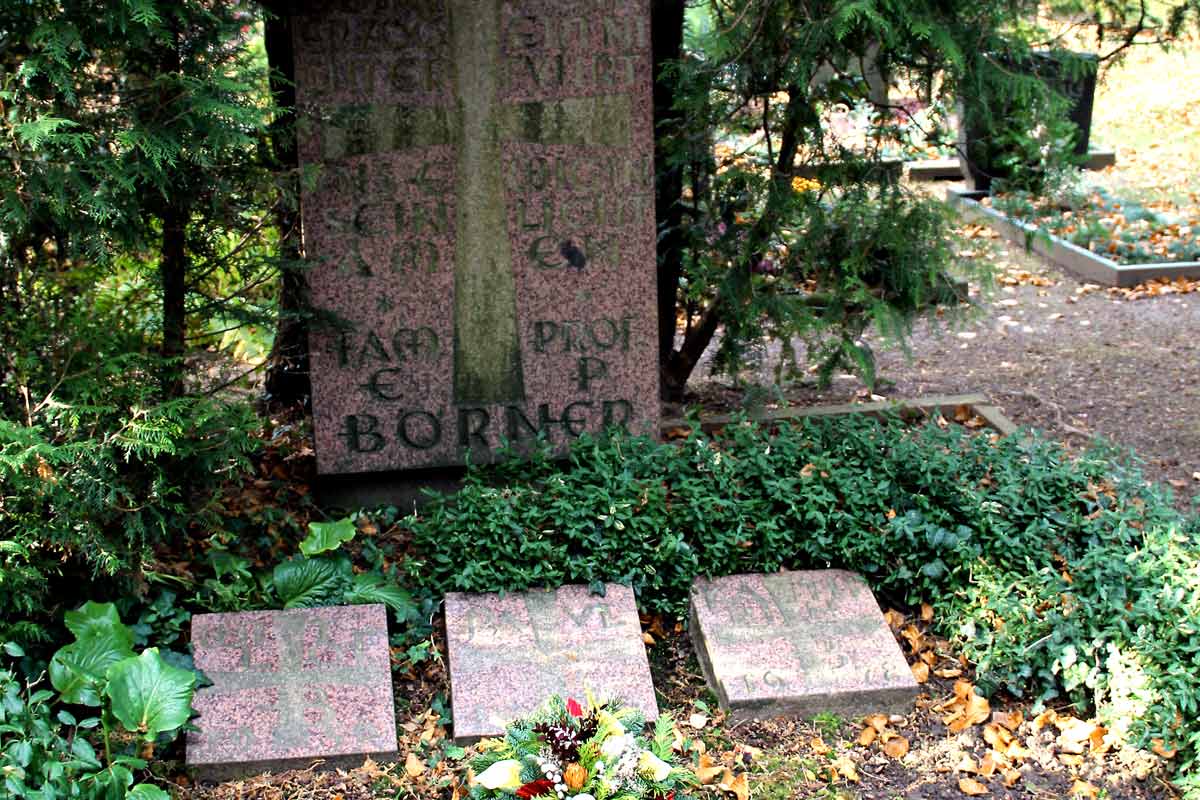 Familiengrabstätte Börner auf dem Alten Johannesfriedhof in Meißen